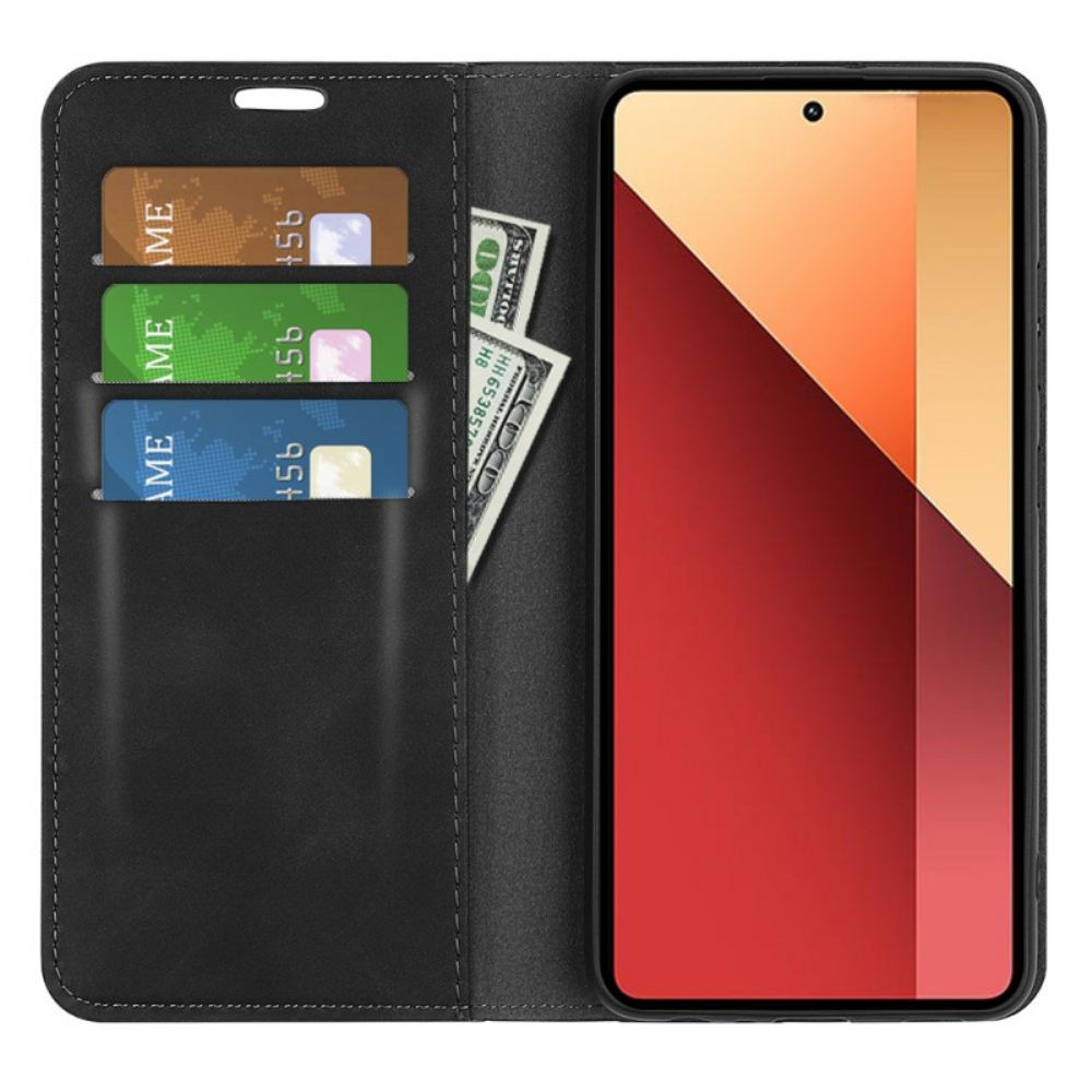 Kožené Pouzdro Xiaomi Redmi Note 13 Pro 4g Kryty Na Mobil Klasika