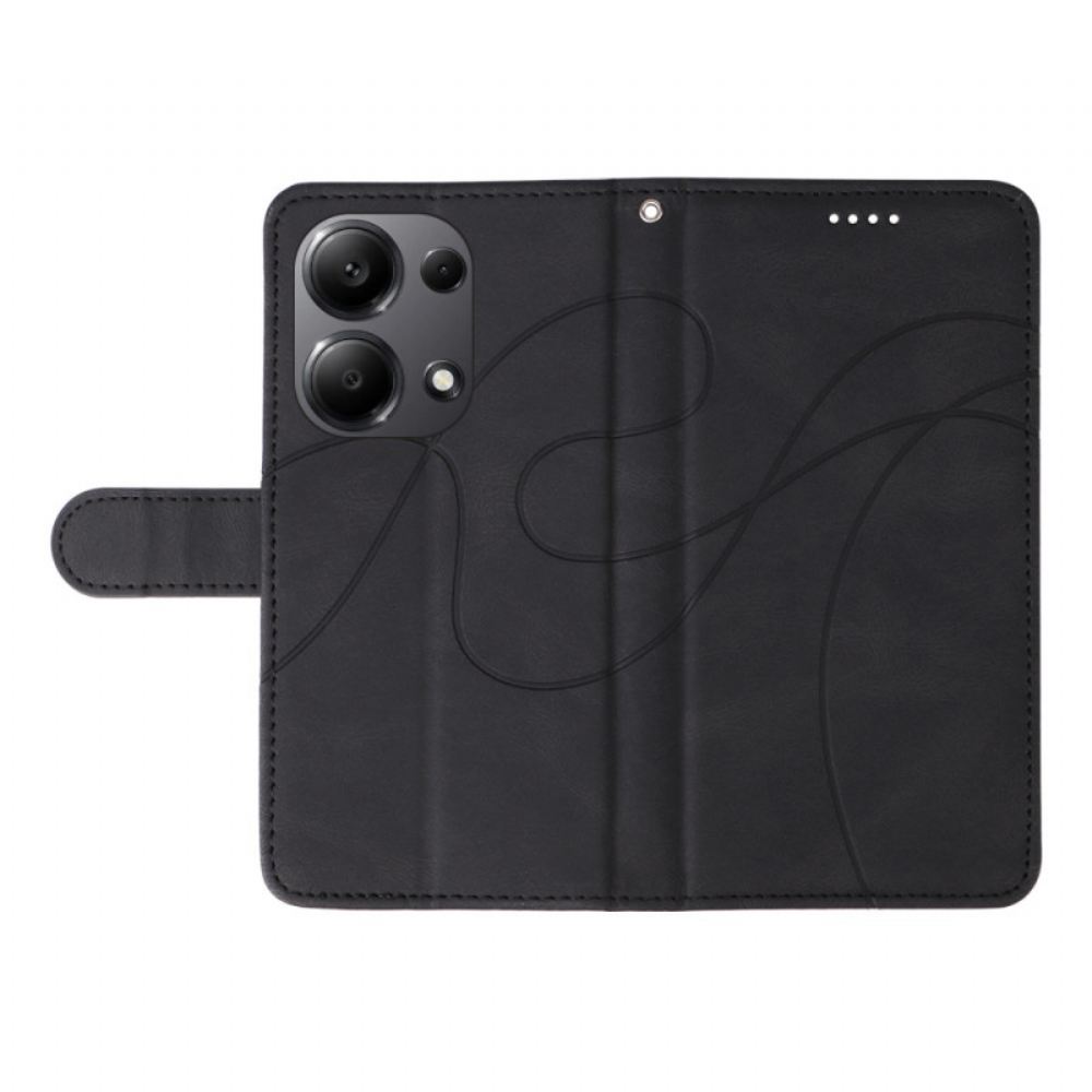 Kožený Kryt Na Xiaomi Redmi Note 13 Pro 4g Vlnovky