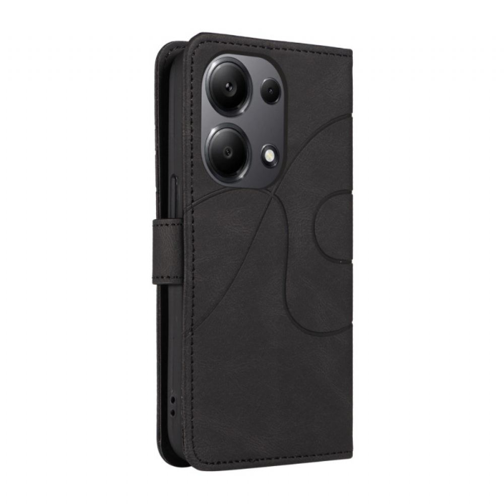 Kožený Kryt Na Xiaomi Redmi Note 13 Pro 4g Vlnovky