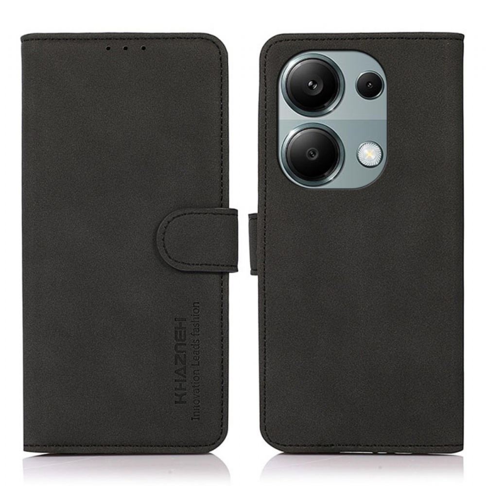 Kožený Kryt Xiaomi Redmi Note 13 Pro 4g Khazneh Kožený Styl