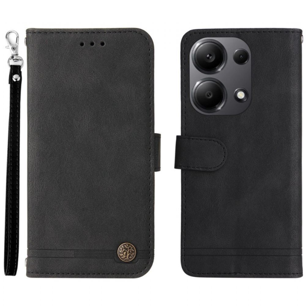 Kožený Kryt Xiaomi Redmi Note 13 Pro 4g Retro Design