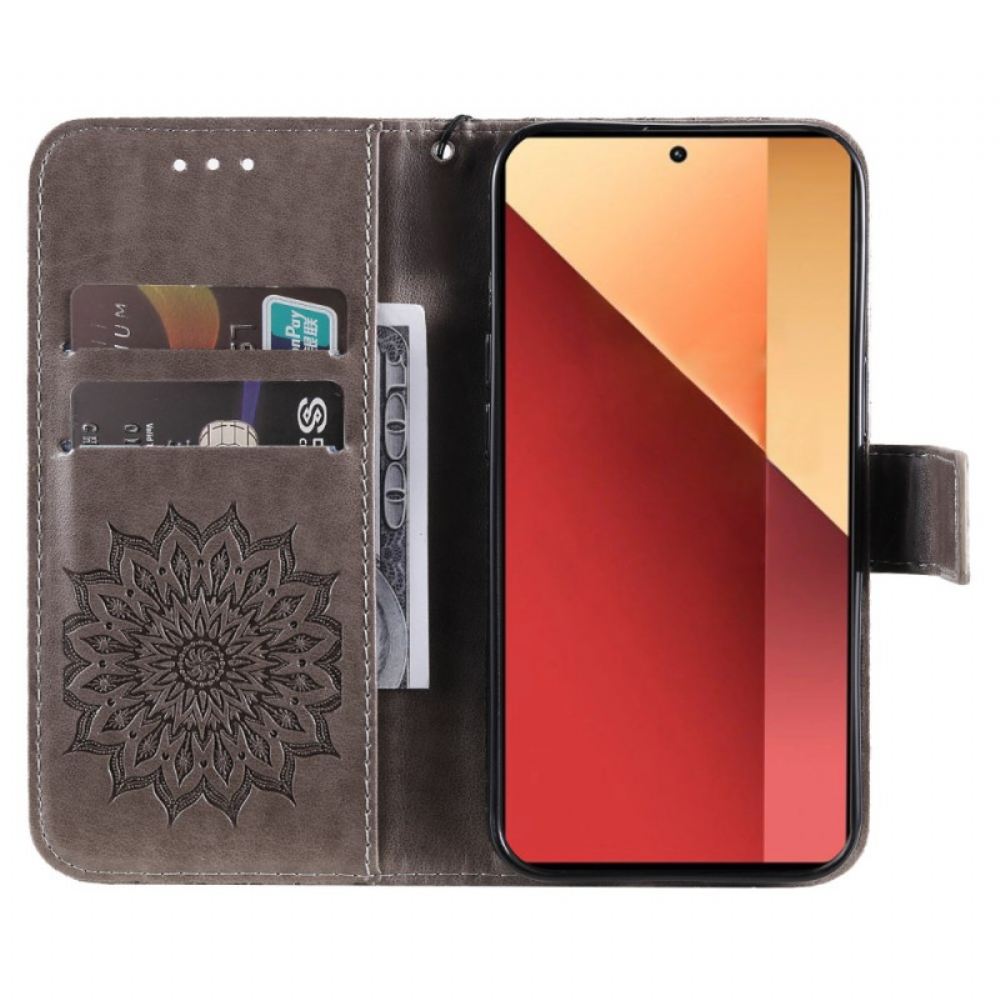 Kožený Kryt Xiaomi Redmi Note 13 Pro 4g Skvělá Mandala