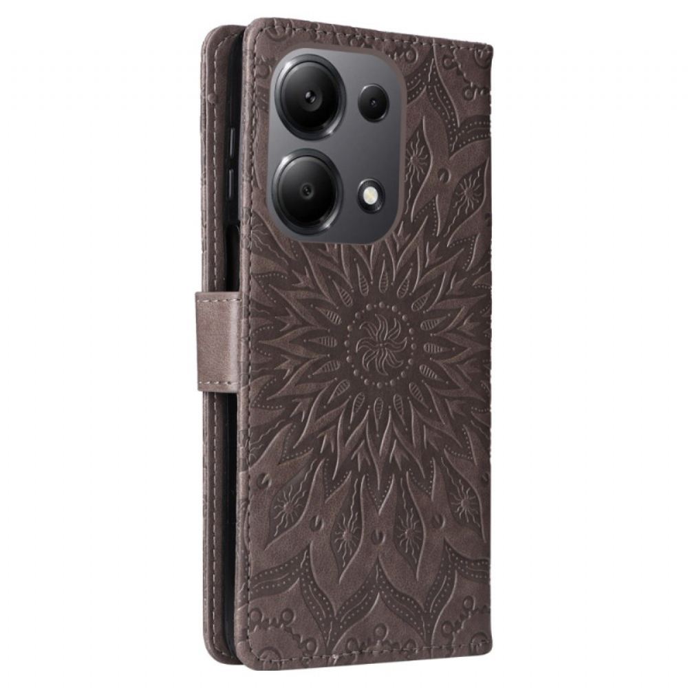 Kožený Kryt Xiaomi Redmi Note 13 Pro 4g Skvělá Mandala