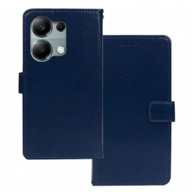 Kožený Kryt Xiaomi Redmi Note 13 Pro 4g Umělá Kůže Idewei
