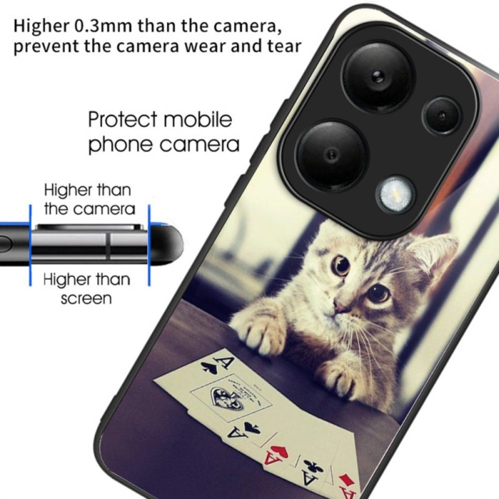 Kryt Na Xiaomi Redmi Note 13 Pro 4g Chatovací Poker Z Tvrzeného Skla