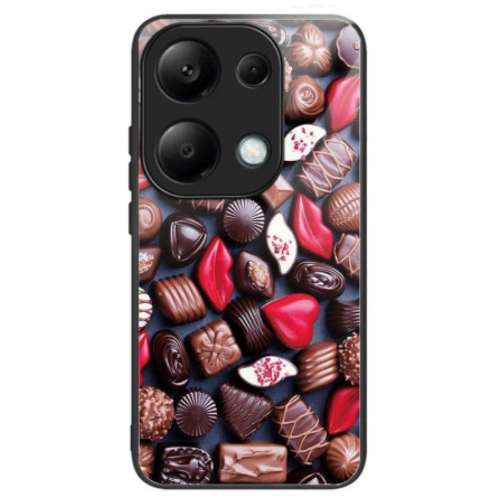 Kryt Na Xiaomi Redmi Note 13 Pro 4g Čokolády Z Tvrzeného Skla