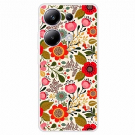 Kryt Xiaomi Redmi Note 13 Pro 4g Barevné Květiny