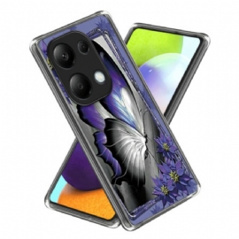 Kryt Xiaomi Redmi Note 13 Pro 4g Fialový Motýl