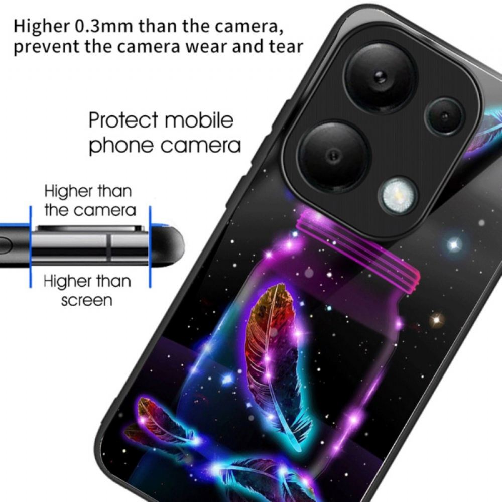 Kryt Xiaomi Redmi Note 13 Pro 4g Fluorescenční Pero Z Tvrzeného Skla