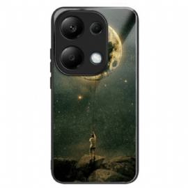 Kryt Xiaomi Redmi Note 13 Pro 4g Kryty Na Mobil Muž Na Měsíci Tvrzené Sklo