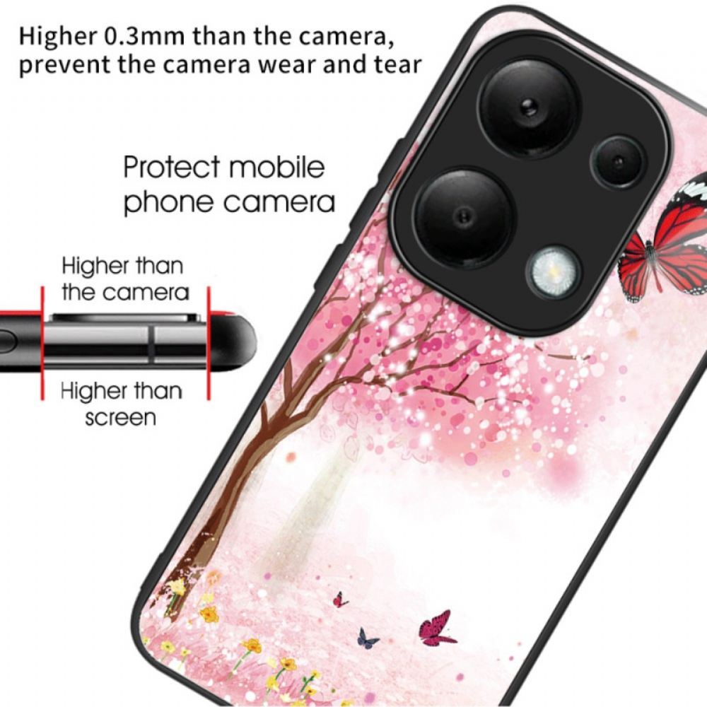 Kryt Xiaomi Redmi Note 13 Pro 4g Kryty Na Mobil Třešňové Květy Z Tvrzeného Skla