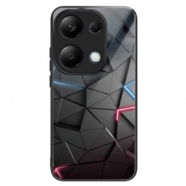 Kryt Xiaomi Redmi Note 13 Pro 4g Tvrzené Sklo Černé Trojúhelníky