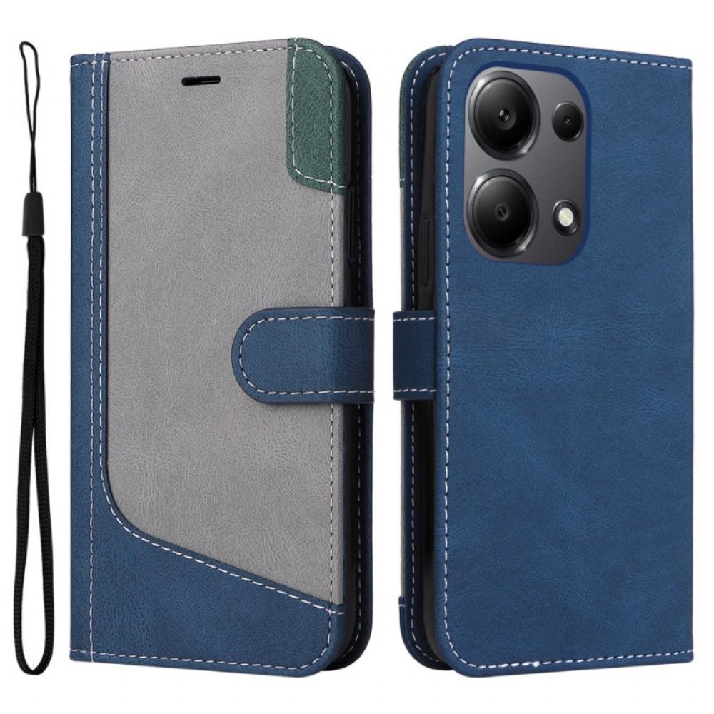 Peněženková Pouzdra Xiaomi Redmi Note 13 Pro 4g Kryty Na Mobil Tricolor