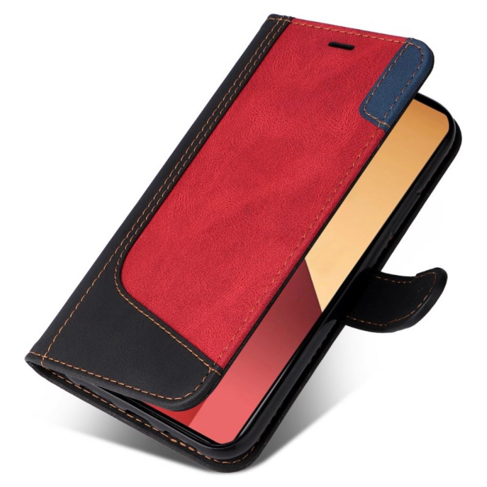 Peněženková Pouzdra Xiaomi Redmi Note 13 Pro 4g Kryty Na Mobil Tricolor