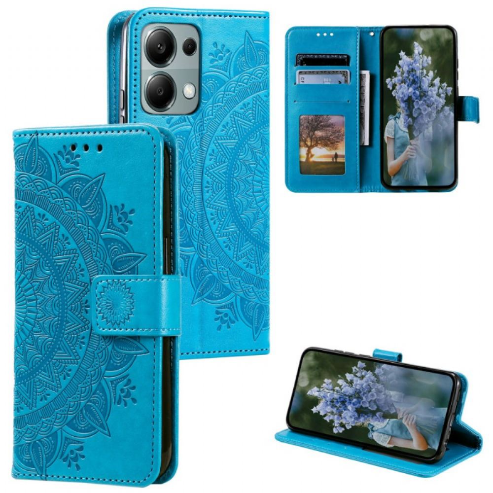 Xiaomi Redmi Note 13 Pro 4g Peněženka Se Vzorem Mandaly