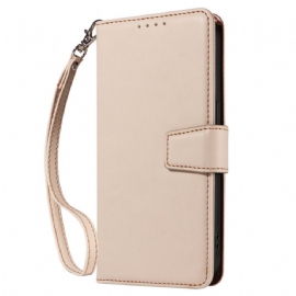 Kožený Kryt Na Samsung Galaxy S25 Ultra 5g Kožená Peněženka S Rfid Popruhem