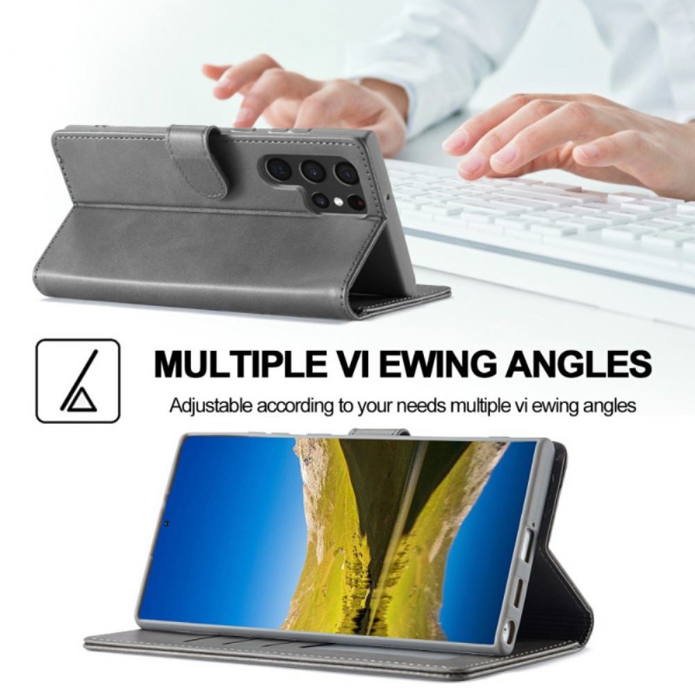 Kožený Kryt Samsung Galaxy S25 Ultra 5g Lc.imeeke