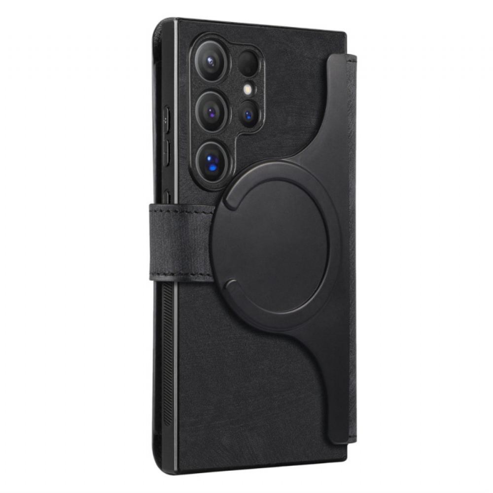 Kožený Kryt Samsung Galaxy S25 Ultra 5g Odnímatelné Magnetické Pouzdro