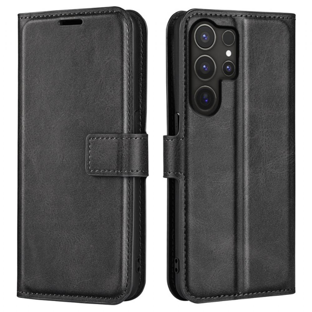 Kožený Kryt Samsung Galaxy S25 Ultra 5g Kožený Styl