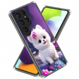 Kryt Na Samsung Galaxy S25 Ultra 5g Bílé Štěně