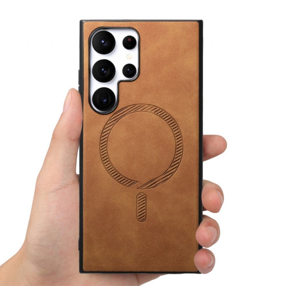 Kryt Na Samsung Galaxy S25 Ultra 5g Kompatibilní S Vintage Magsafe