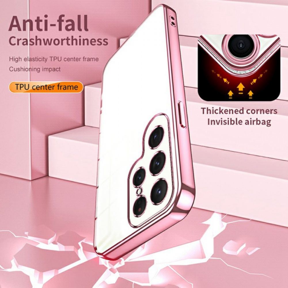 Kryt Na Samsung Galaxy S25 Ultra 5g Okraj V Kovovém Stylu