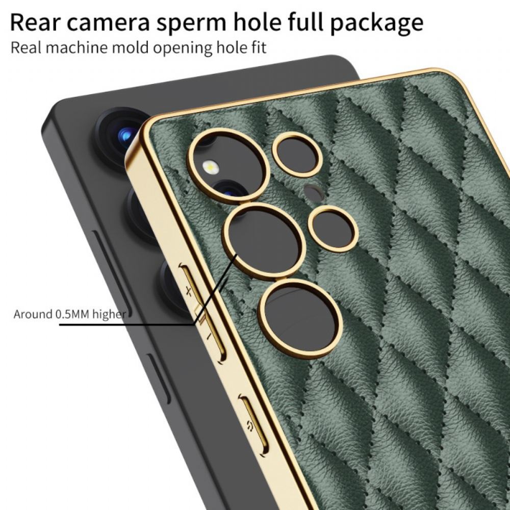 Kryt Na Samsung Galaxy S25 Ultra 5g Prošívané Gkk