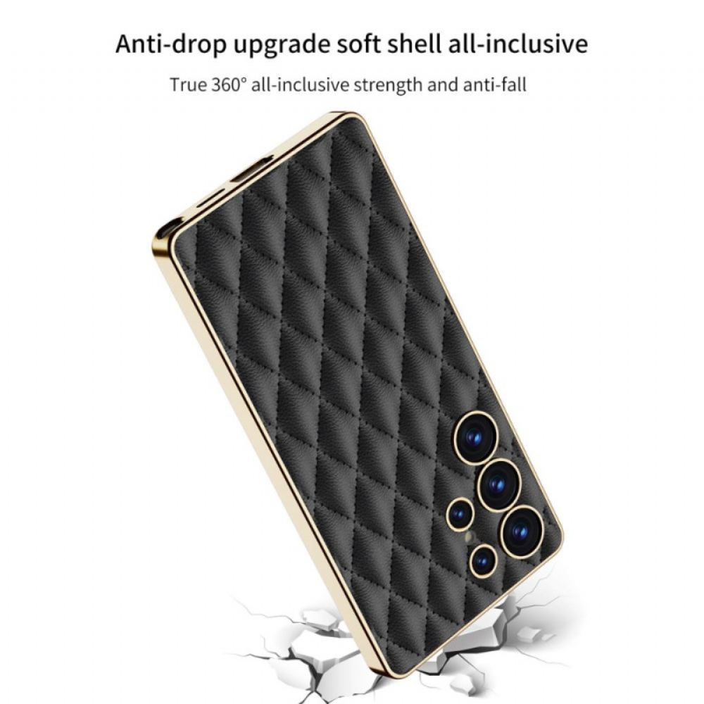 Kryt Na Samsung Galaxy S25 Ultra 5g Prošívané Gkk