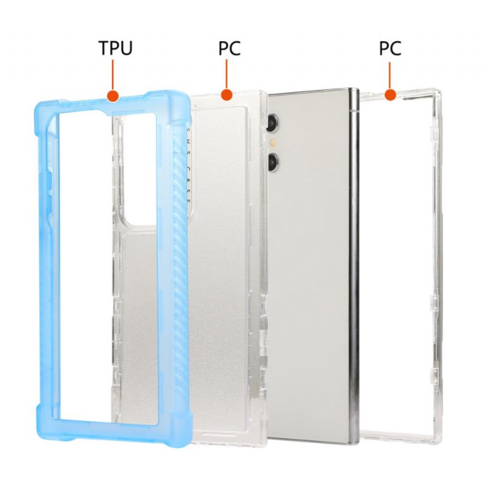 Kryt Na Samsung Galaxy S25 Ultra 5g Zesílený Silikonový Rám