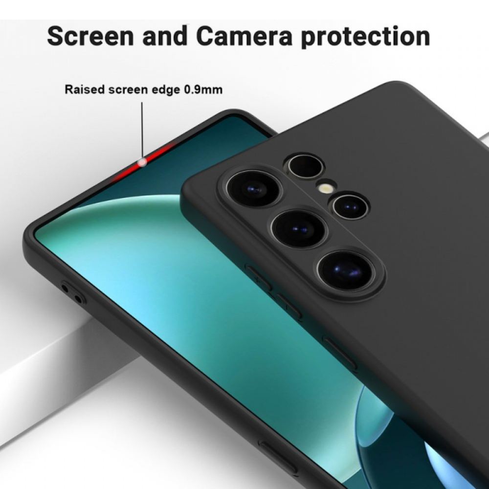 Kryt Na Samsung Galaxy S25 Ultra 5g Řemínek Z Tekutého Silikonu