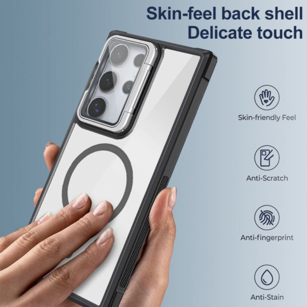 Kryt Samsung Galaxy S25 Ultra 5g Kompatibilní S Magsafe S Vestavěným Stojánkem