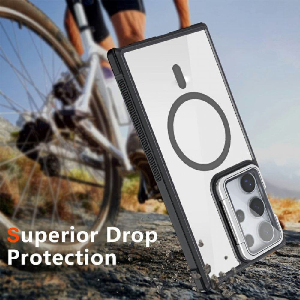 Kryt Samsung Galaxy S25 Ultra 5g Kompatibilní S Magsafe S Vestavěným Stojánkem