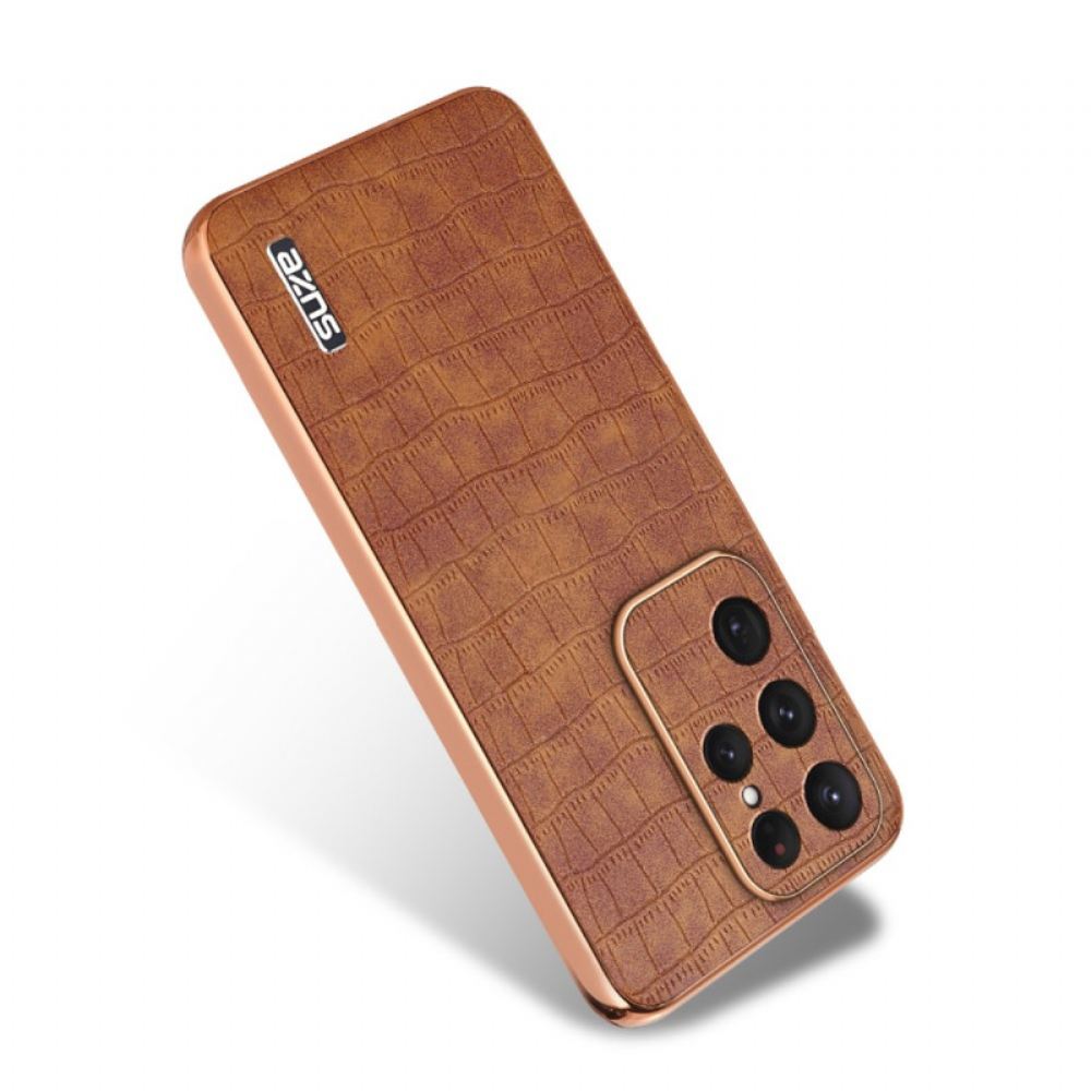 Kryt Samsung Galaxy S25 Ultra 5g Krokodýlí Efekt Azns