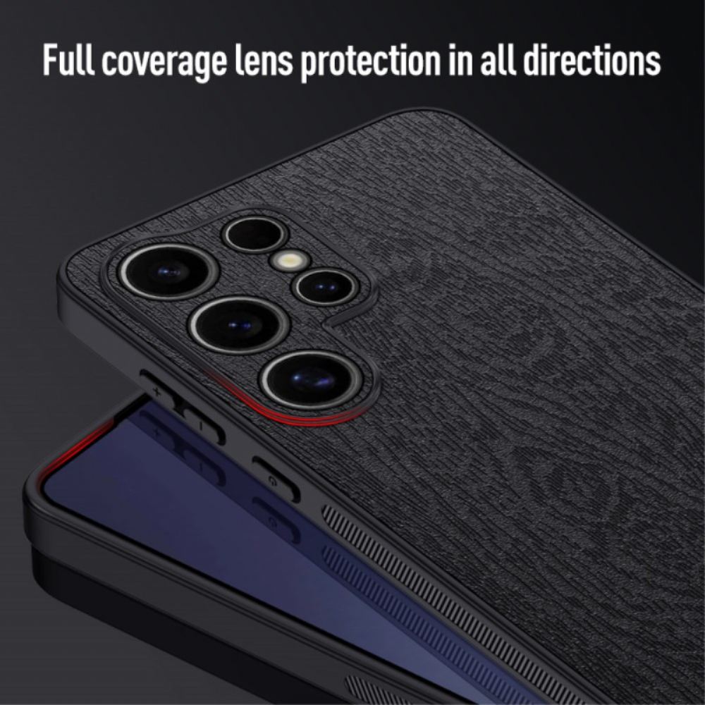 Kryt Samsung Galaxy S25 Ultra 5g Kryty Na Mobil Dřevěný Efekt