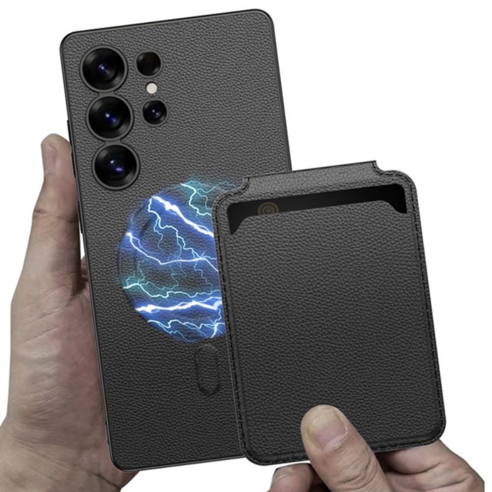 Kryt Samsung Galaxy S25 Ultra 5g Kryty Na Mobil Kompatibilní S Magsafe A Pouzdrem Na Karty