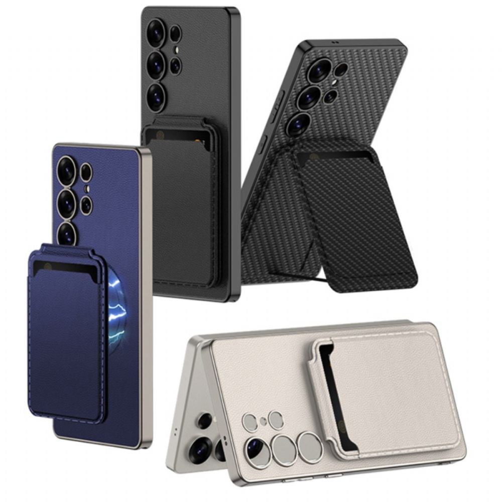 Kryt Samsung Galaxy S25 Ultra 5g Kryty Na Mobil Kompatibilní S Magsafe A Pouzdrem Na Karty