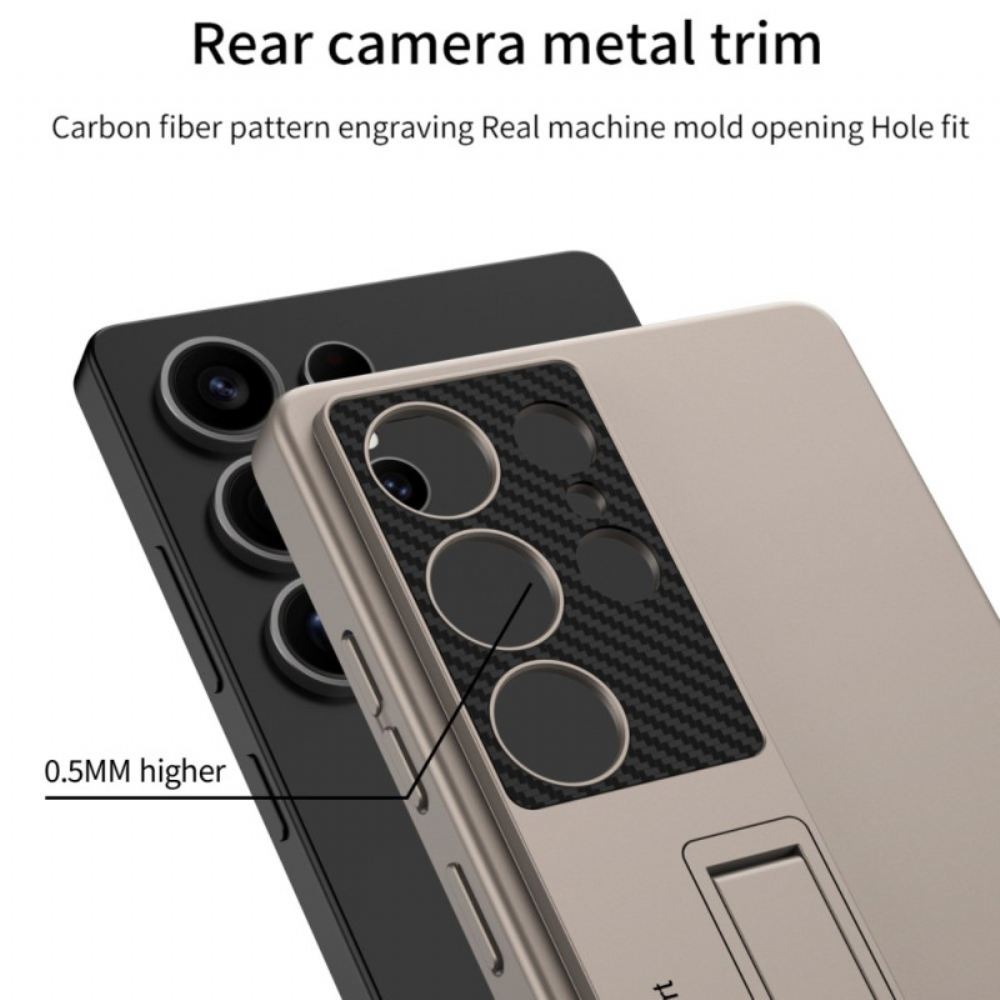 Kryt Samsung Galaxy S25 Ultra 5g Kryty Na Mobil Kovový Efekt Gkk