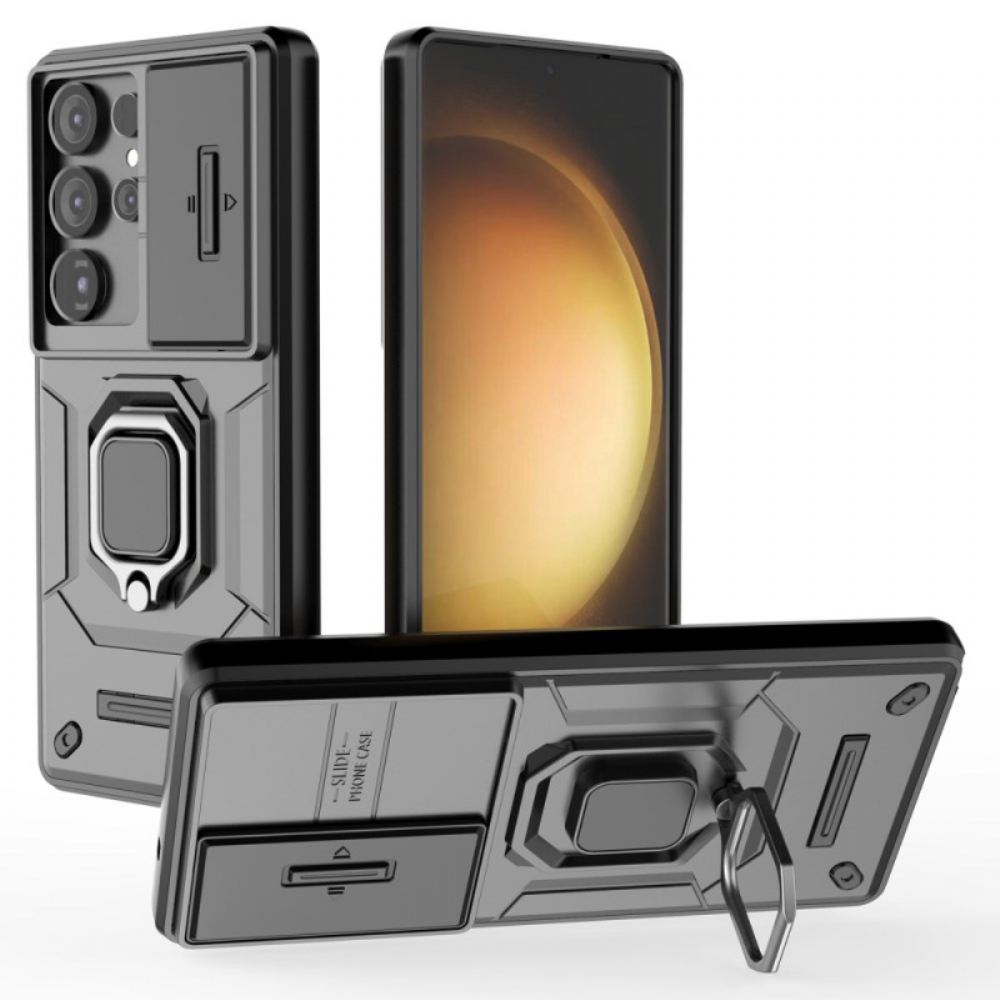 Kryt Samsung Galaxy S25 Ultra 5g Kryty Na Mobil Odolný Kroužek S Ochranou Čočky