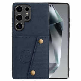 Kryt Samsung Galaxy S25 Ultra 5g Kryty Na Mobil Pouzdro Na Karty V Retro Stylu