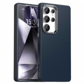 Kryt Samsung Galaxy S25 Ultra 5g Textura S Uhlíkovými Vlákny