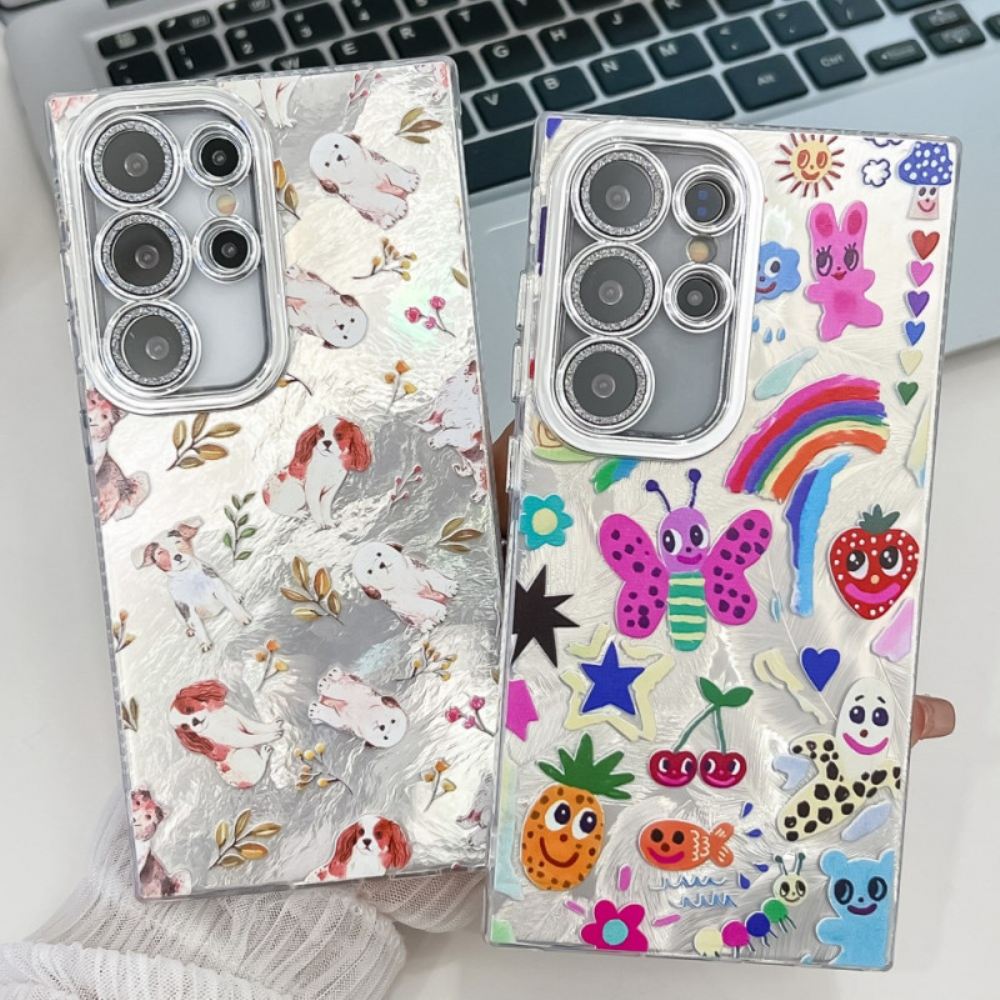 Kryt Samsung Galaxy S25 Ultra 5g Zábavní Motýli