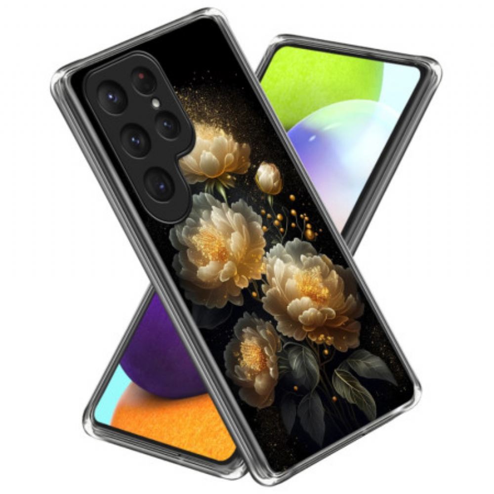 Kryt Samsung Galaxy S25 Ultra 5g Zlatá Pivoňka