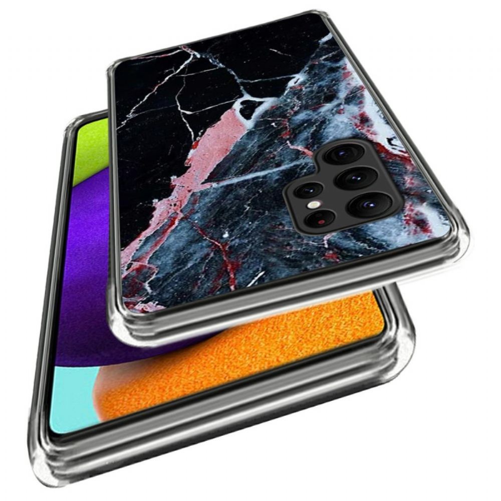 Kryt Samsung Galaxy S25 Ultra 5g Černý Mramor