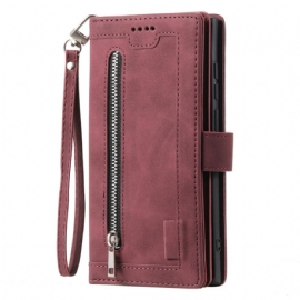 Peněženková Pouzdra Samsung Galaxy S25 Ultra 5g Kryty Na Mobil Peněženka Na Zip