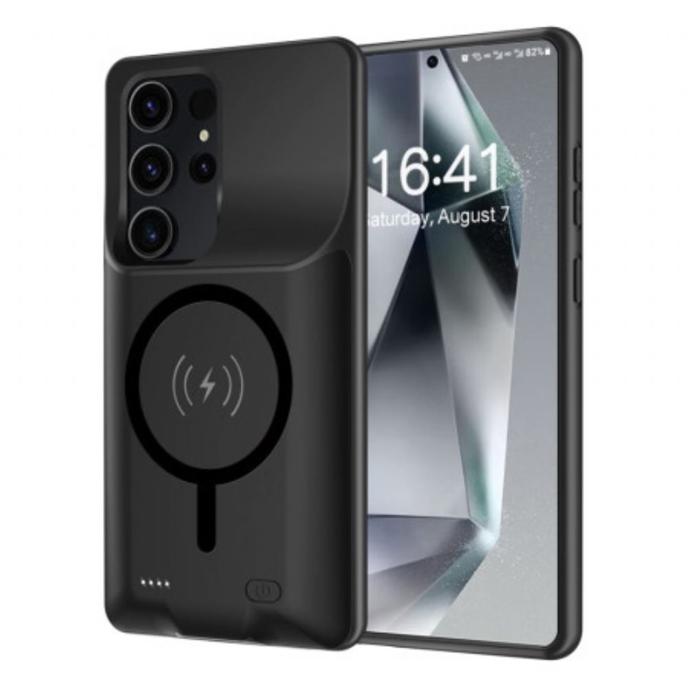 Pouzdro S Baterií 10 000mah Pro Samsung Galaxy S25 Ultra Externí Nabíječka S Magnetickým Uchycením