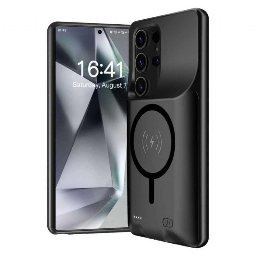 Pouzdro S Baterií 10 000mah Pro Samsung Galaxy S25 Ultra Externí Nabíječka S Magnetickým Uchycením