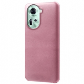Kryt Oppo Reno 11 5g Kožený Efekt