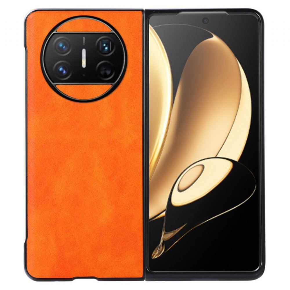 Kryt Huawei Mate X3 Kryty Na Mobil Umělá Kůže Liči