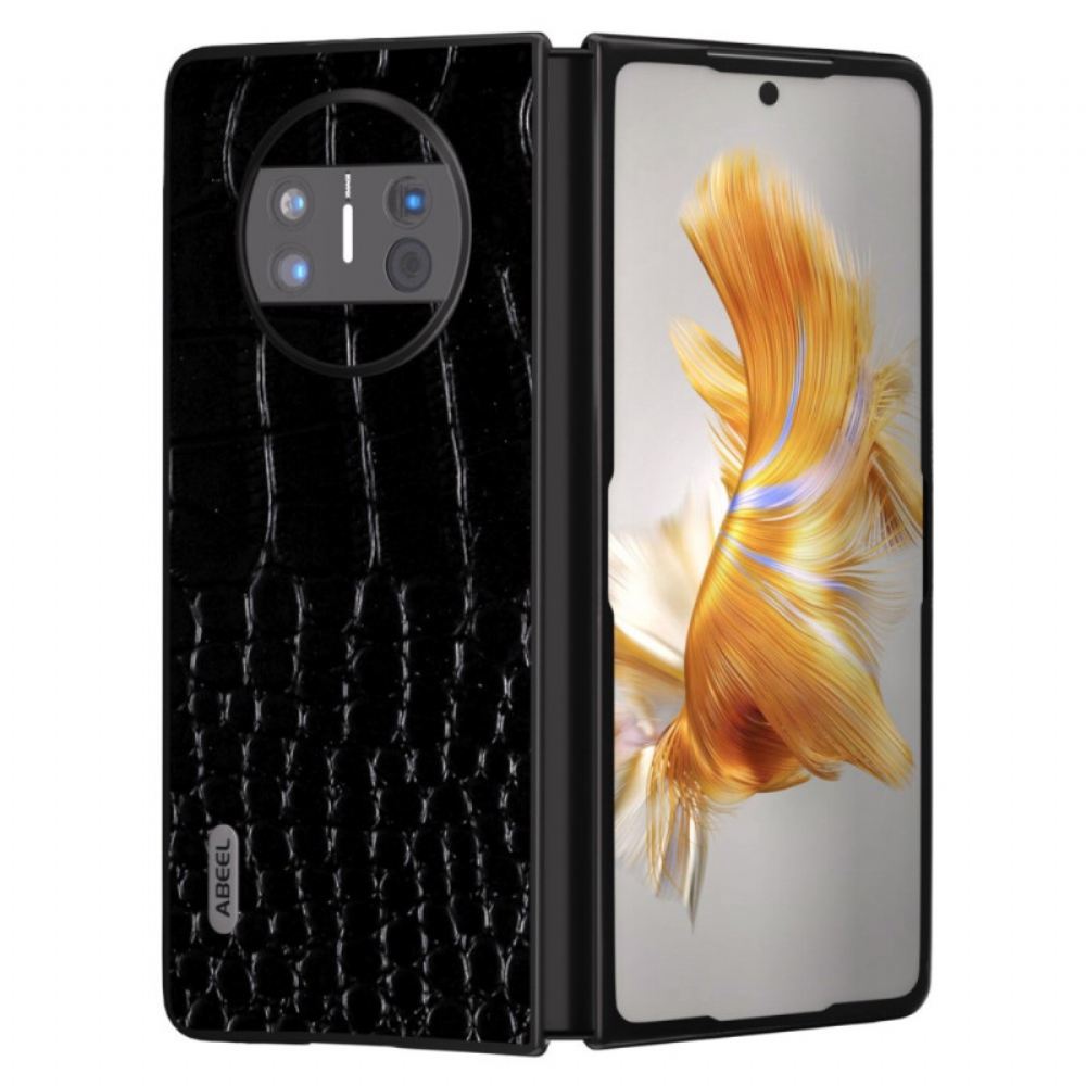 Kryt Huawei Mate X3 Pravý Krokodýlí Styl Abeel