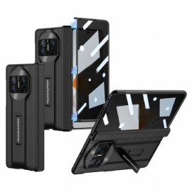 Kryt Na Huawei Mate X3 Ochranný Kryt Displeje A Stojánek Z Tvrzeného Skla Gkk